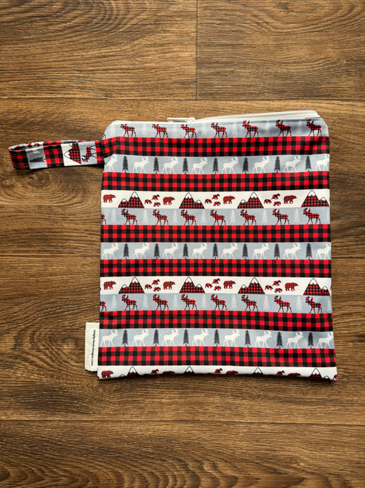 Waterproof Bag, Plaid Wilderness