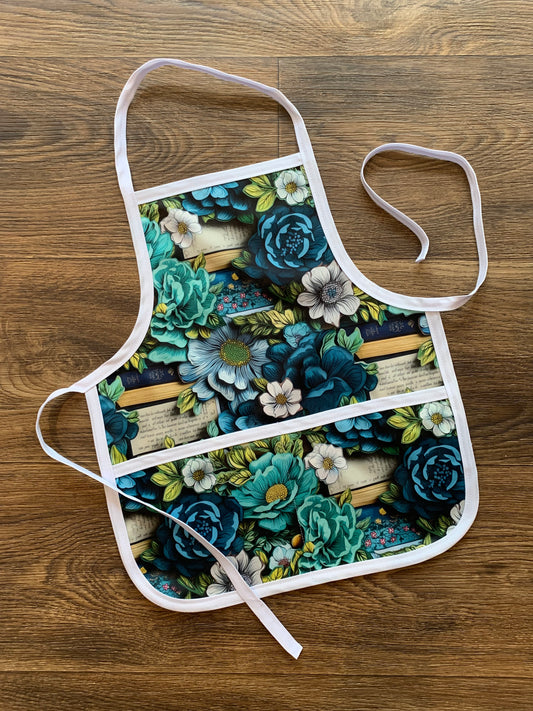 Apron, Books and Blooms